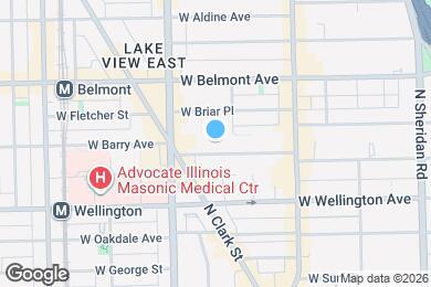 Map image of the property - 714 W Barry Ave