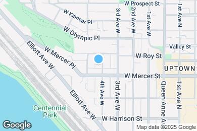 Map image of the property - 613 4th Ave W