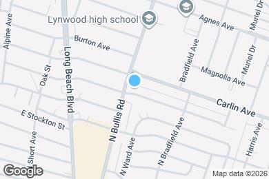 Map image of the property - 3709 Palm Ave