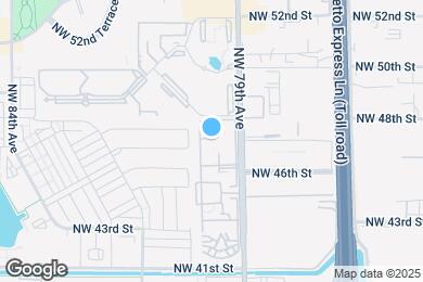 Map image of the property - 4174 NW 79th Ave