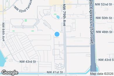 Map image of the property - 4530 NW 79th Ave
