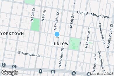 Map image of the property - 1436 N 7th St