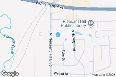 Map image of the property - 595 N Pleasant Hill Blvd