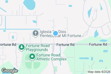 Map image of the property - 1551 Palm Tree Dr