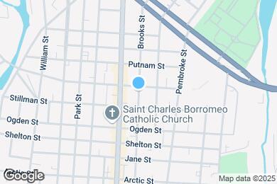 Map image of the property - 519 Brooks St