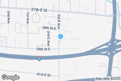 Map image of the property - The Gates at South Bend