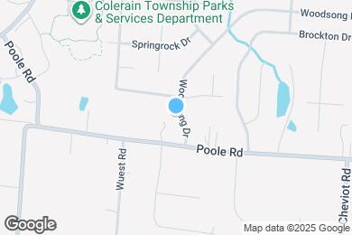 Map image of the property - 3962 Woodsong Dr