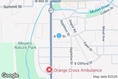 Map image of the property - 27 Reed St