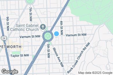 Map image of the property - 414 Varnum St NW