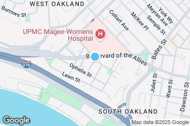 Map image of the property - The Oaks