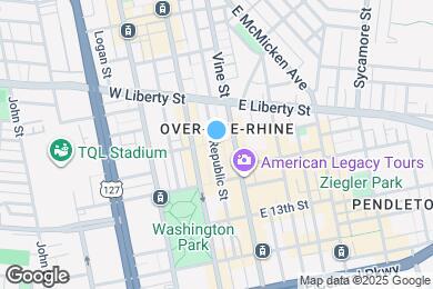 Map image of the property - 13 W 15th St