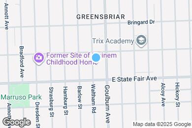 Map image of the property - This beautifully updated 3-bedroom, 2-bath...