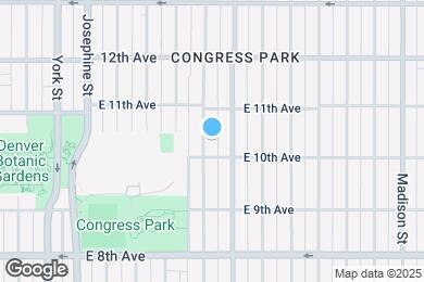 Map image of the property - 1020 Detroit St