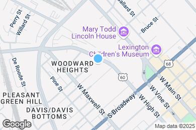 Map image of the property - 628 W High St