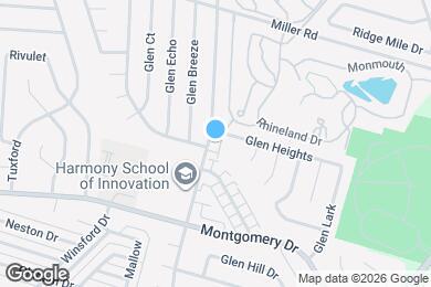 Map image of the property - 8302 Glen Mont Dr