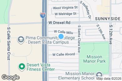 Map image of the property - 909 W Milton St