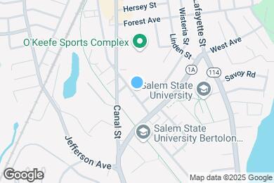 Map image of the property - 105 Broadway