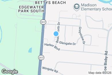 Map image of the property - 3445 Beachworth Dr