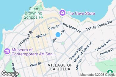 Map image of the property - 1225 Silverado St