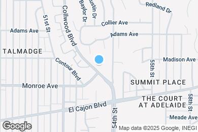 Map image of the property - 4545 Collwood Blvd