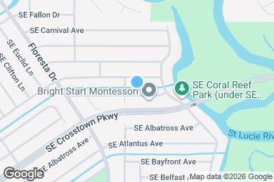 Map image of the property - 825 SE Chaloupe Ave