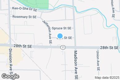 Map image of the property - 314 Eola St SE