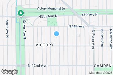 Map image of the property - 4329 N Thomas Ave