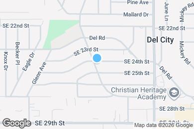 Map image of the property - 3900 SE 24th St