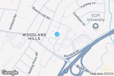 Map image of the property - Woodland Village Apartments