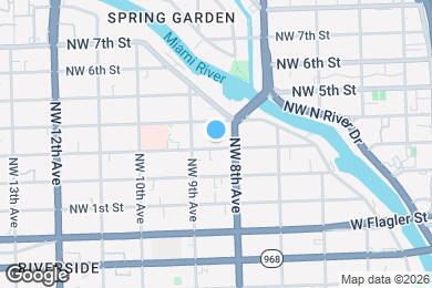 Map image of the property - 835 NW 3rd St
