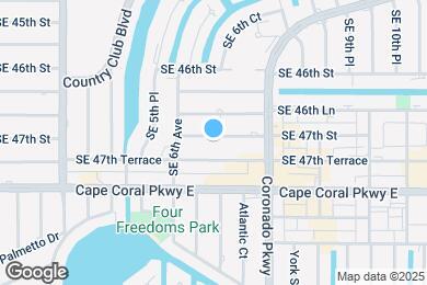 Map image of the property - 620 SE 47th St