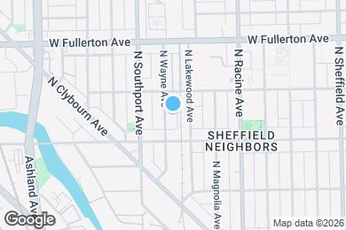 Map image of the property - 2231 N Wayne Ave