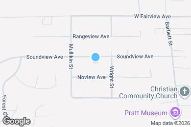Map image of the property - 515 Soundview Ave