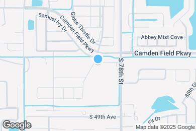 Map image of the property - 7609 Ginger Lily Ct