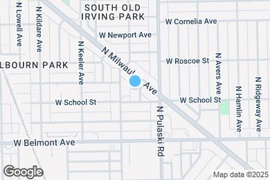 Map image of the property - 3318 N Keystone Ave