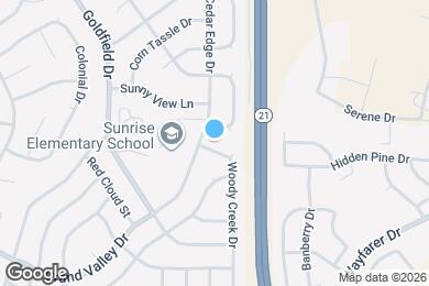 Map image of the property - 7015 Woody Creek Dr