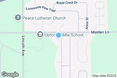 Map image of the property - 3738 Green Acre Dr