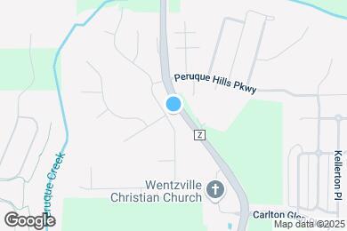 Map image of the property - 1230 Peruque Ridge Dr