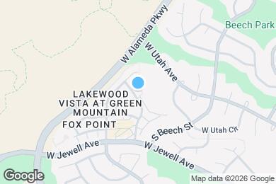 Map image of the property - 1648 S Cole St