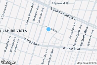 Map image of the property - 1320 Ridgeley Dr