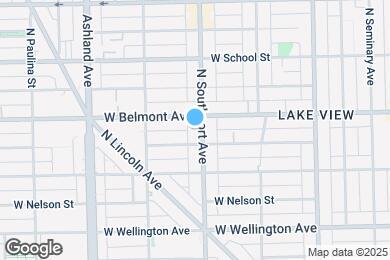 Map image of the property - 3144 N Southport Ave