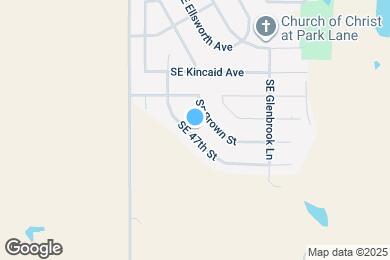 Map image of the property - 4714 SE 47th St