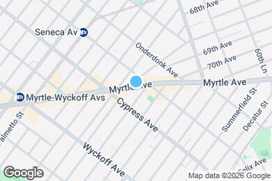 Map image of the property - Central AC, washer/dryer, Exposed Brick Room #214