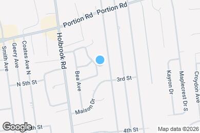 Map image of the property - 25 Topaz Dr