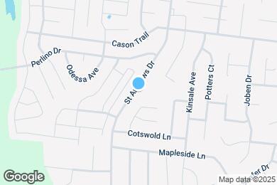 Map image of the property - 2013 St Andrews Dr