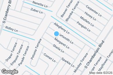 Map image of the property - 2538 Margaret Ln