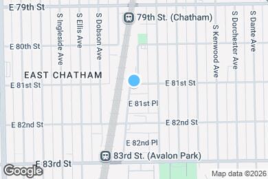 Map image of the property - 1125 E 81st St