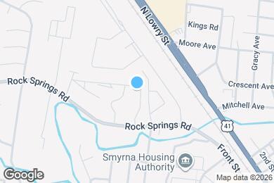 Map image of the property - Harts Branch Townhomes