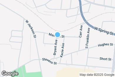 Map image of the property - 200 Bryant Ave
