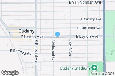 Map image of the property - 3719 E Layton Ave